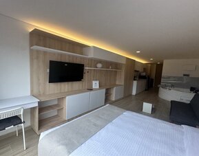 Apartaestudio Con Jacuzzi Privado Y Vistas A Las Montañas