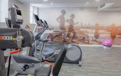 Fitness center available at DoubleTree by Hilton London Greenwich. 