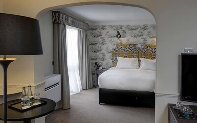 Spacious day use room with living area at DoubleTree By Hilton York.