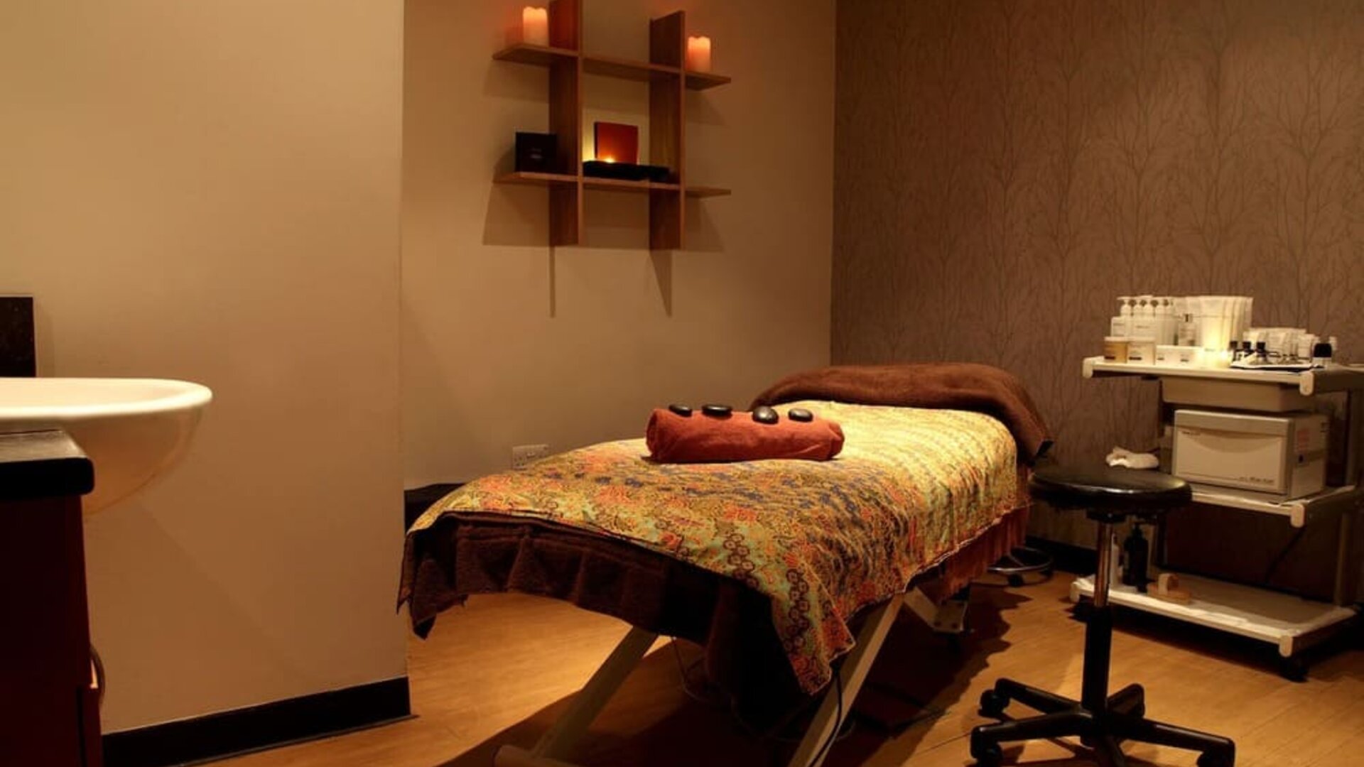 Spa treatments available at Doubletree by Hilton Glasgow Strathclyde. 