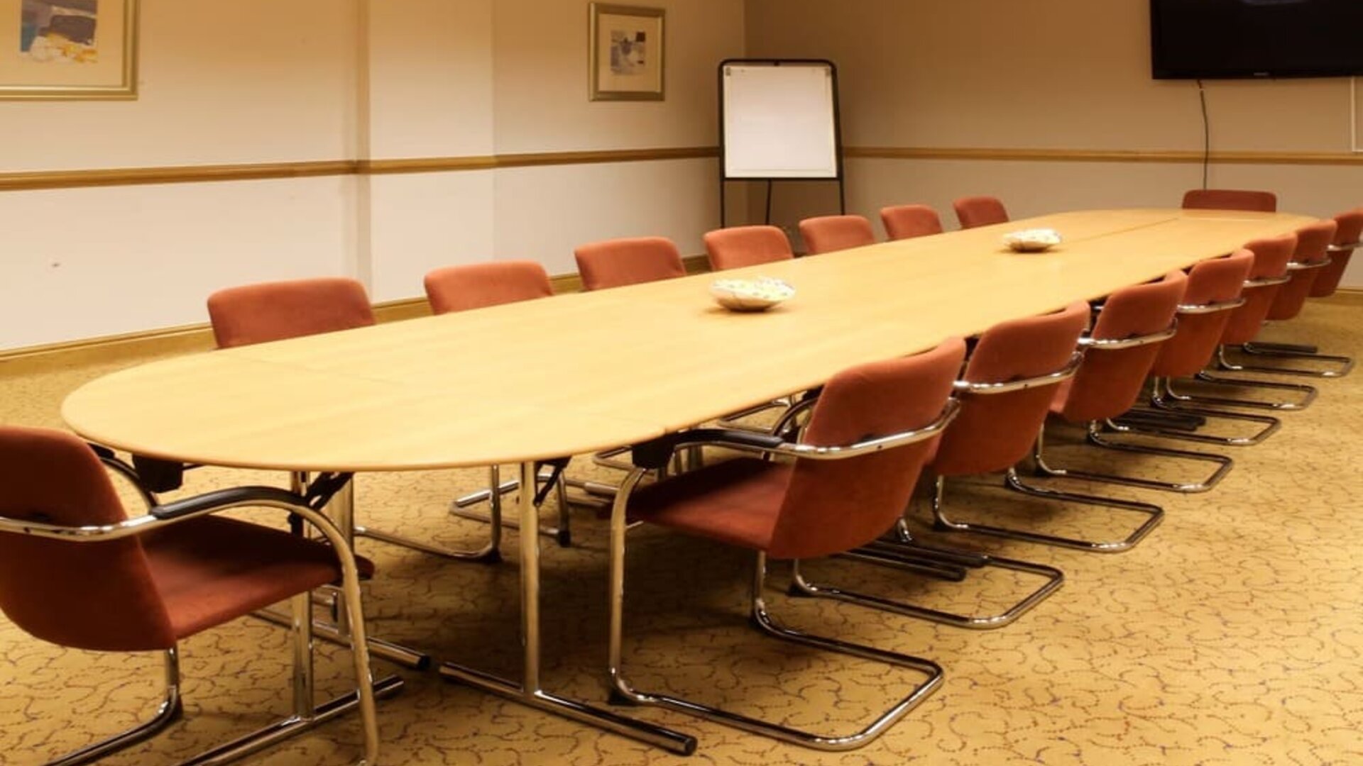 Professional meeting room at Leonardo Hotel Derby.