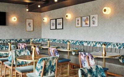 Hotel bar perfect for coworking at Leonardo Royal Hotel Edinburgh.