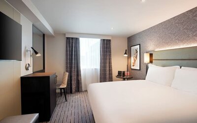 Day use room with work desk at Leonardo Hotel Chester.