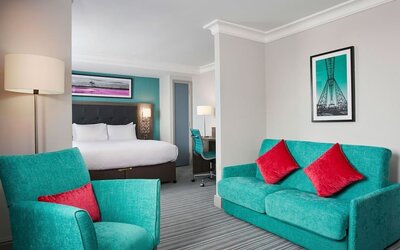 King suite at Leonardo Hotel Middlesbrough.