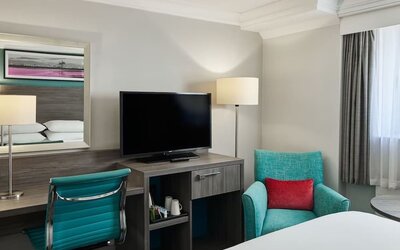 Work space at Leonardo Hotel Middlesbrough.