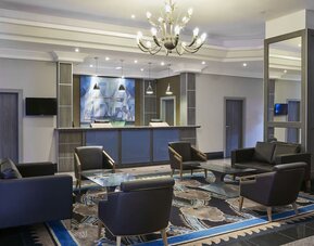 Lounge area at Leonardo Hotel Middlesbrough.