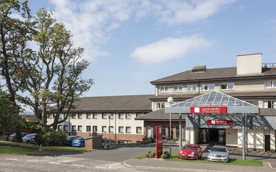 Hotel exterior at Leonardo Hotel Edinburgh Murrayfield.