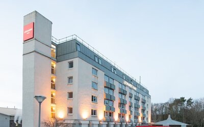 Hotel exterior at Leonardo Hotel Inverness.