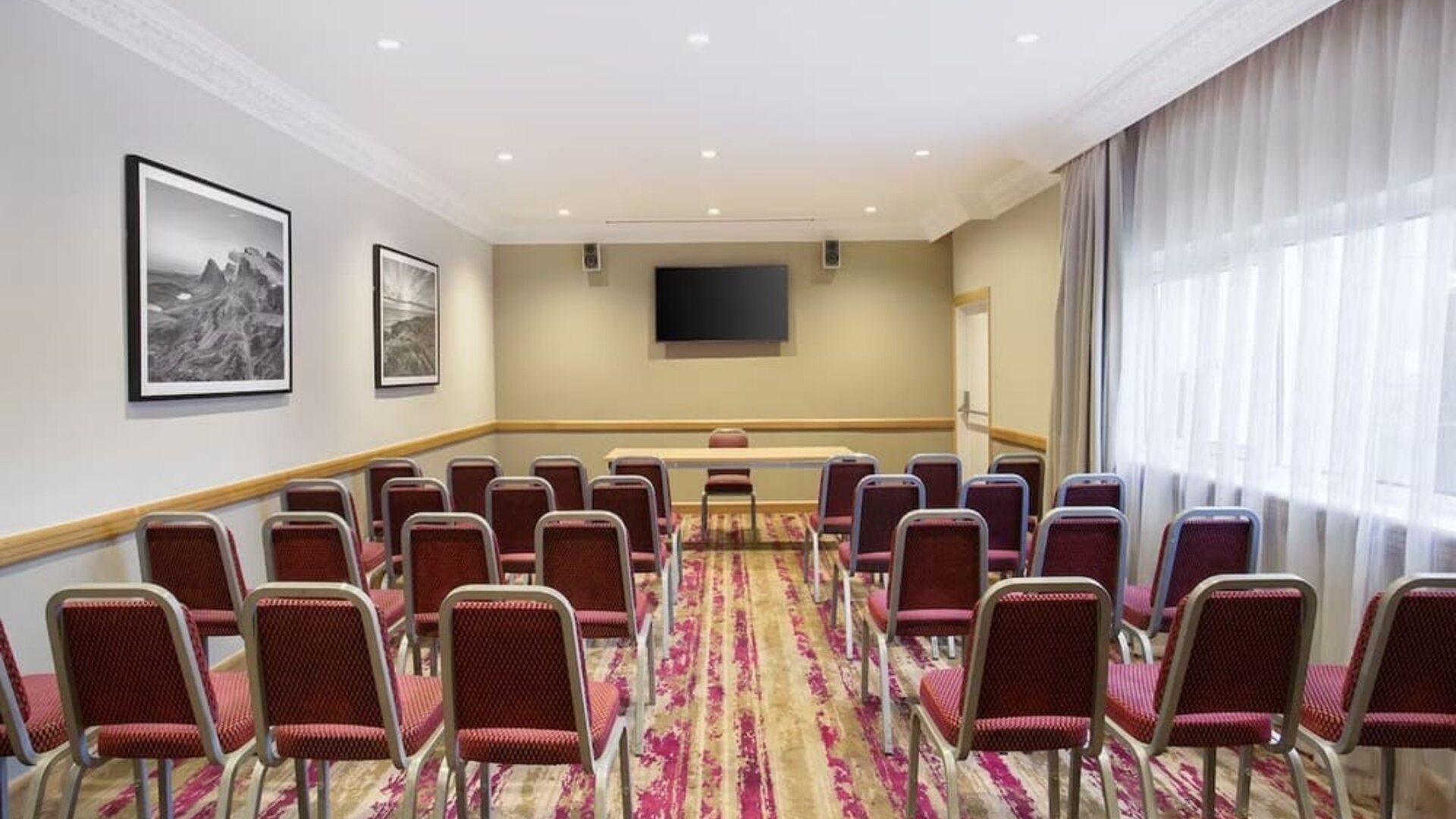 Conference room at Leonardo Hotel Inverness.