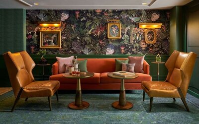 Hotel lounge at Viceroy Washington DC.