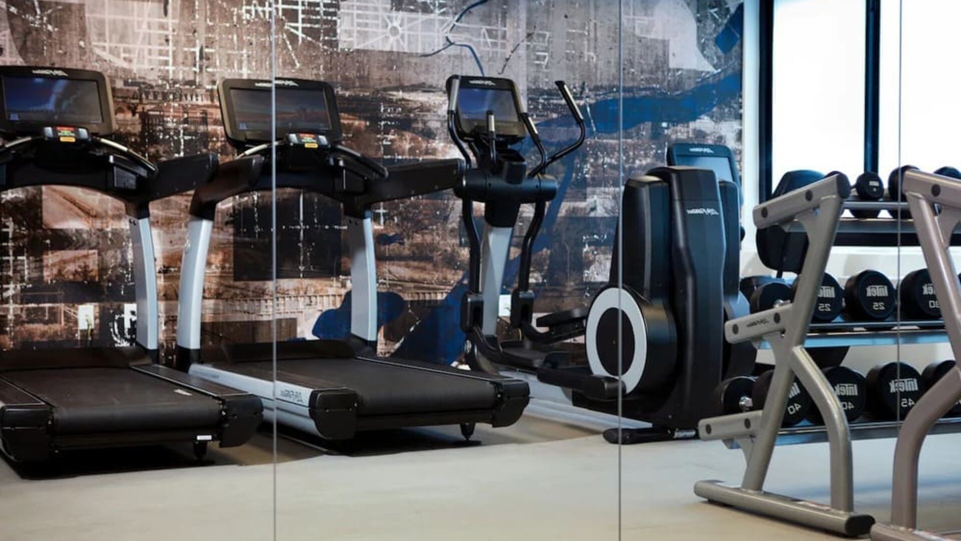 Fitness center at Viceroy Washington DC.