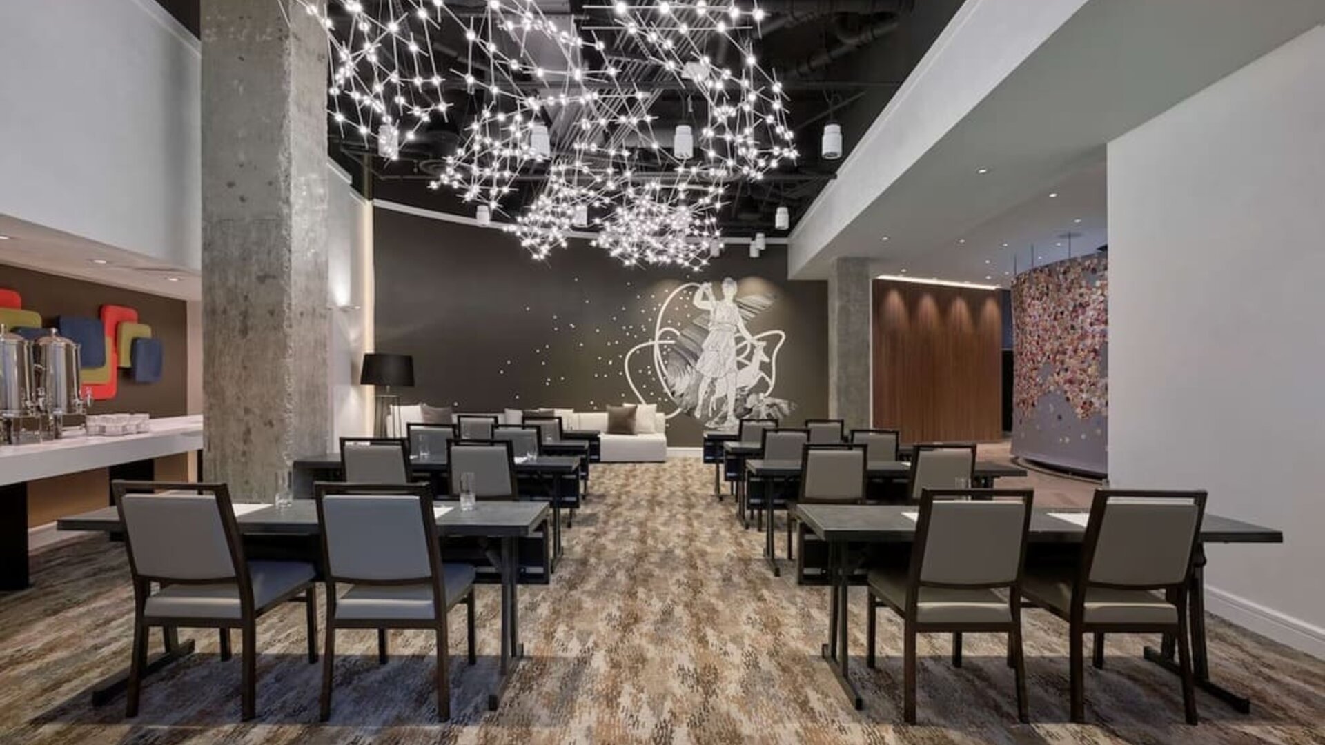 Meeting room at Hotel Zena Washington DC.