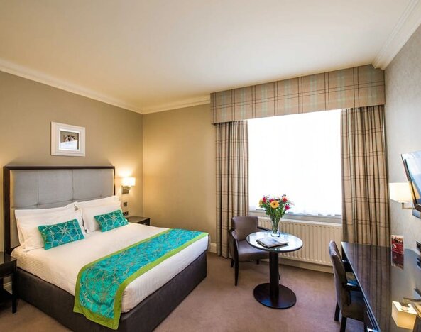 Day use room with work desk at Leonardo Hotel Edinburgh City.