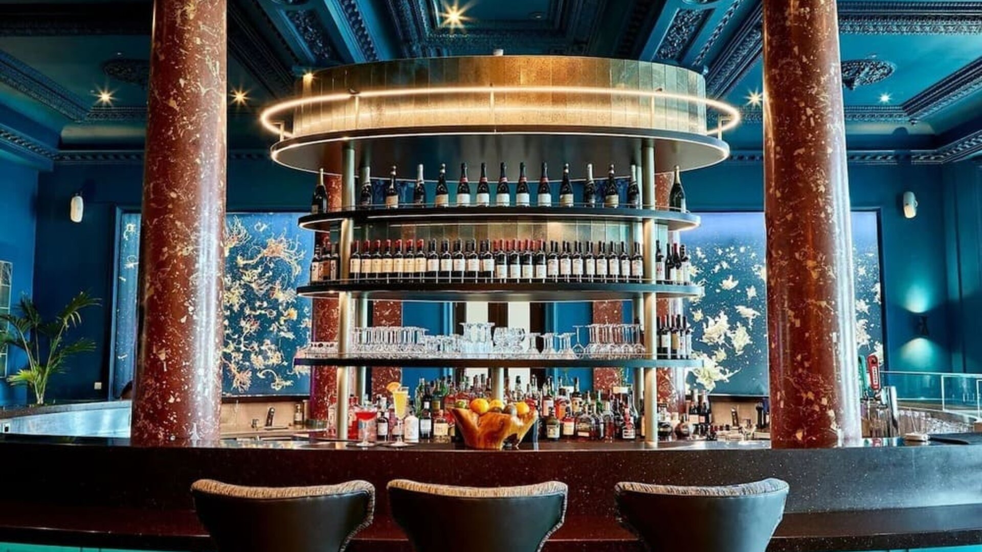 Hotel bar at The Grand Brighton.