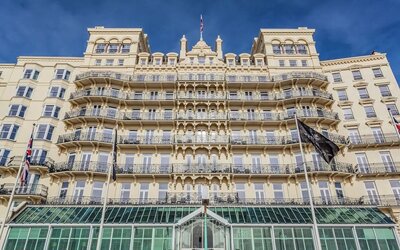 Hotel exterior at The Grand Brighton. 