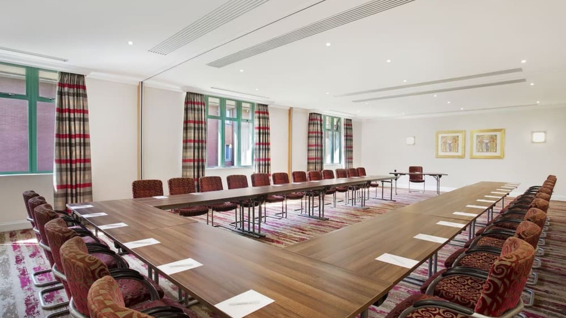 Meeting room at Leonardo Hotel East Midland Airport.