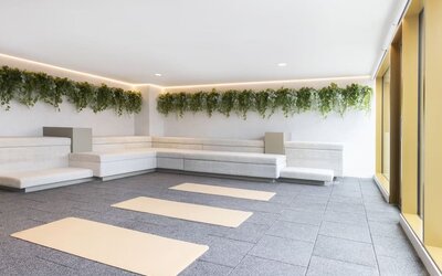 Yoga mats available at Leonardo Hotel Manchester Piccadilly. 