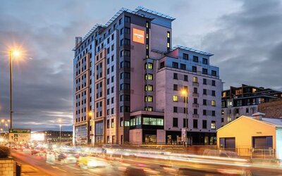 Hotel exterior at Leonardo Hotel Nottingham.