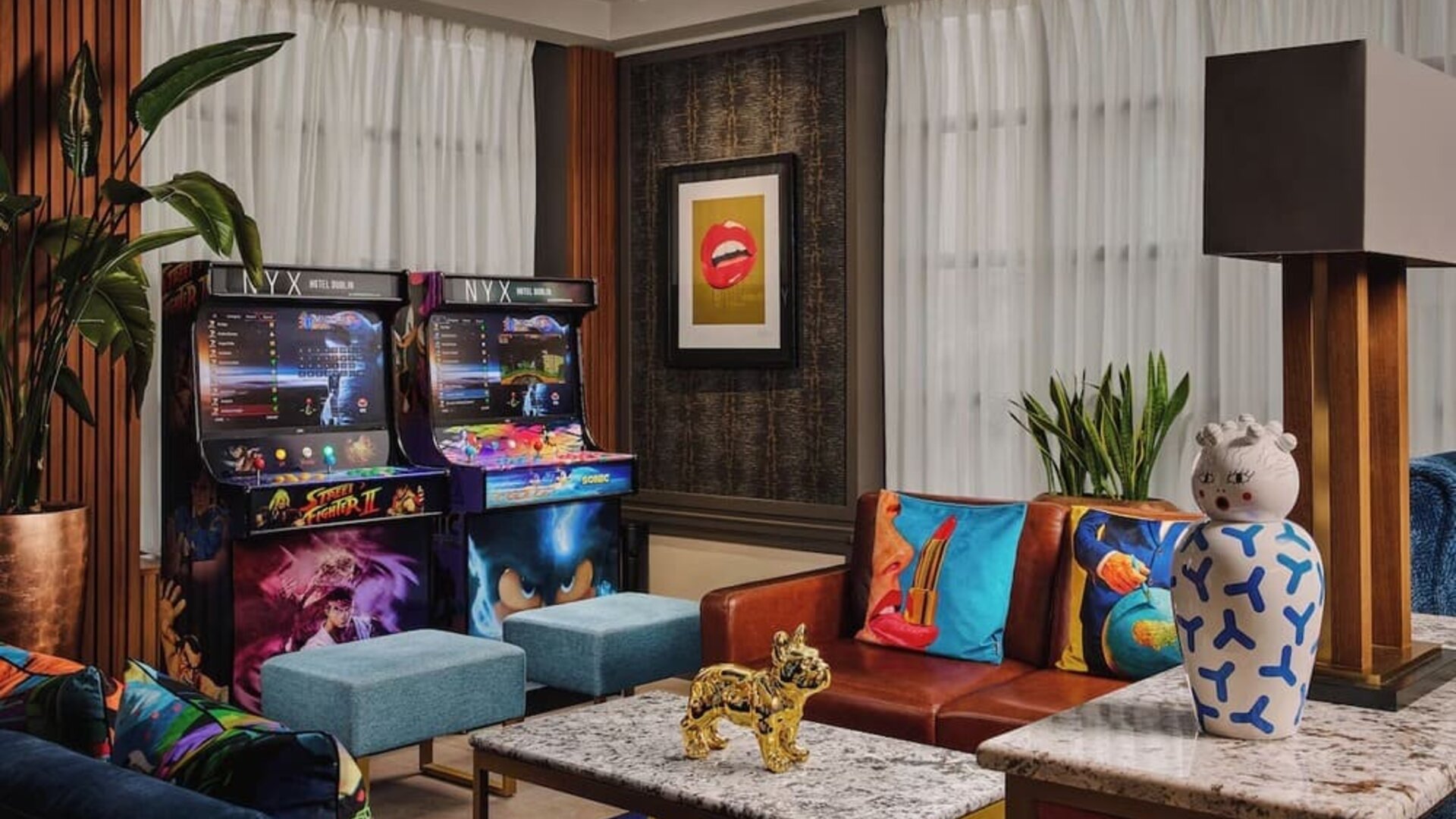 Hotel Lounge at NYX Dublin Christchurch.