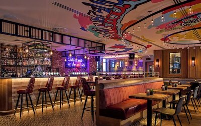 Hotel bar at NYX Dublin Christchurch.