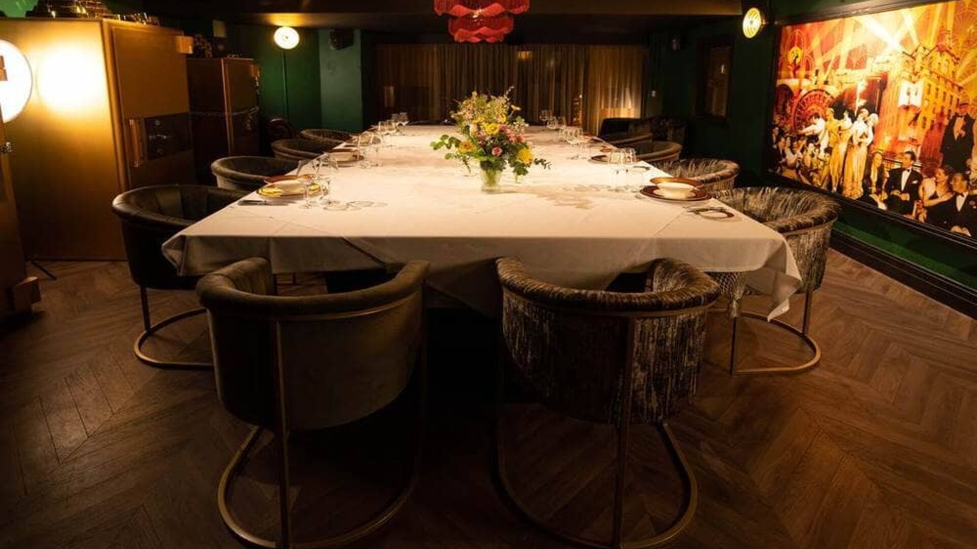 Strong Room at Hotel Gotham. 
