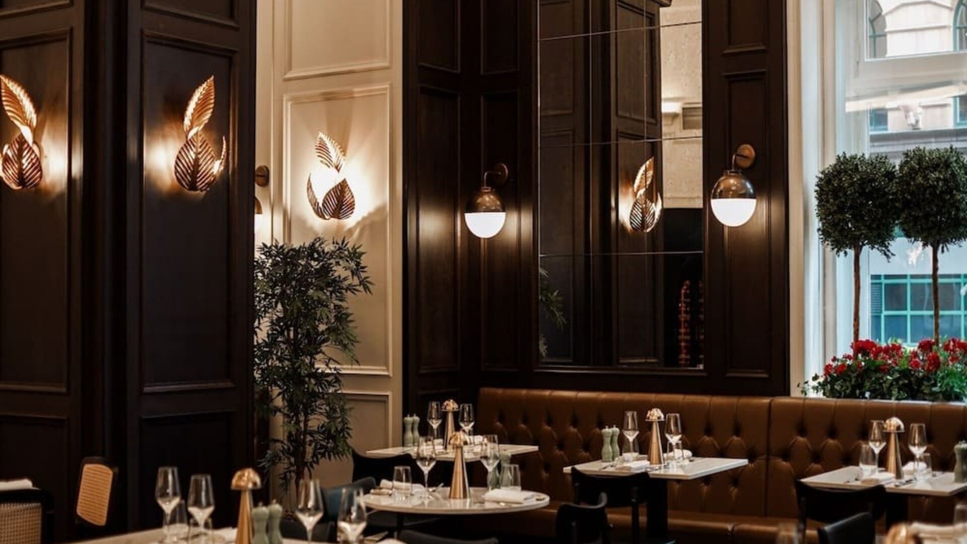 Dining area perfect for coworking at The Midland - A Leonardo Royal Hotel.