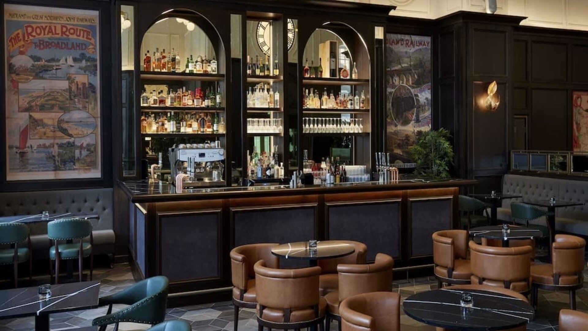 Hotel bar at The Midland - A Leonardo Royal Hotel.