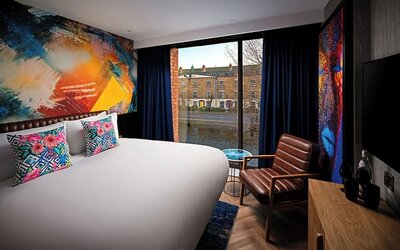 Romantic day room at NYX Dublin Portobello.