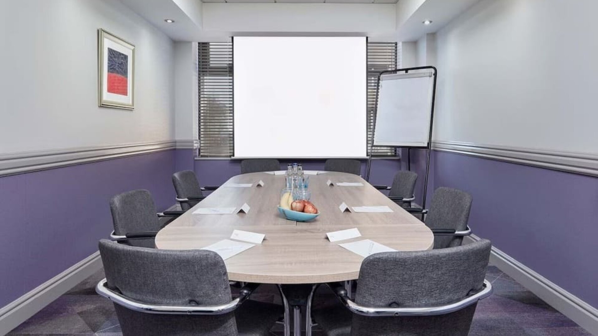 Meeting room at Leonardo Hotel Southampton.