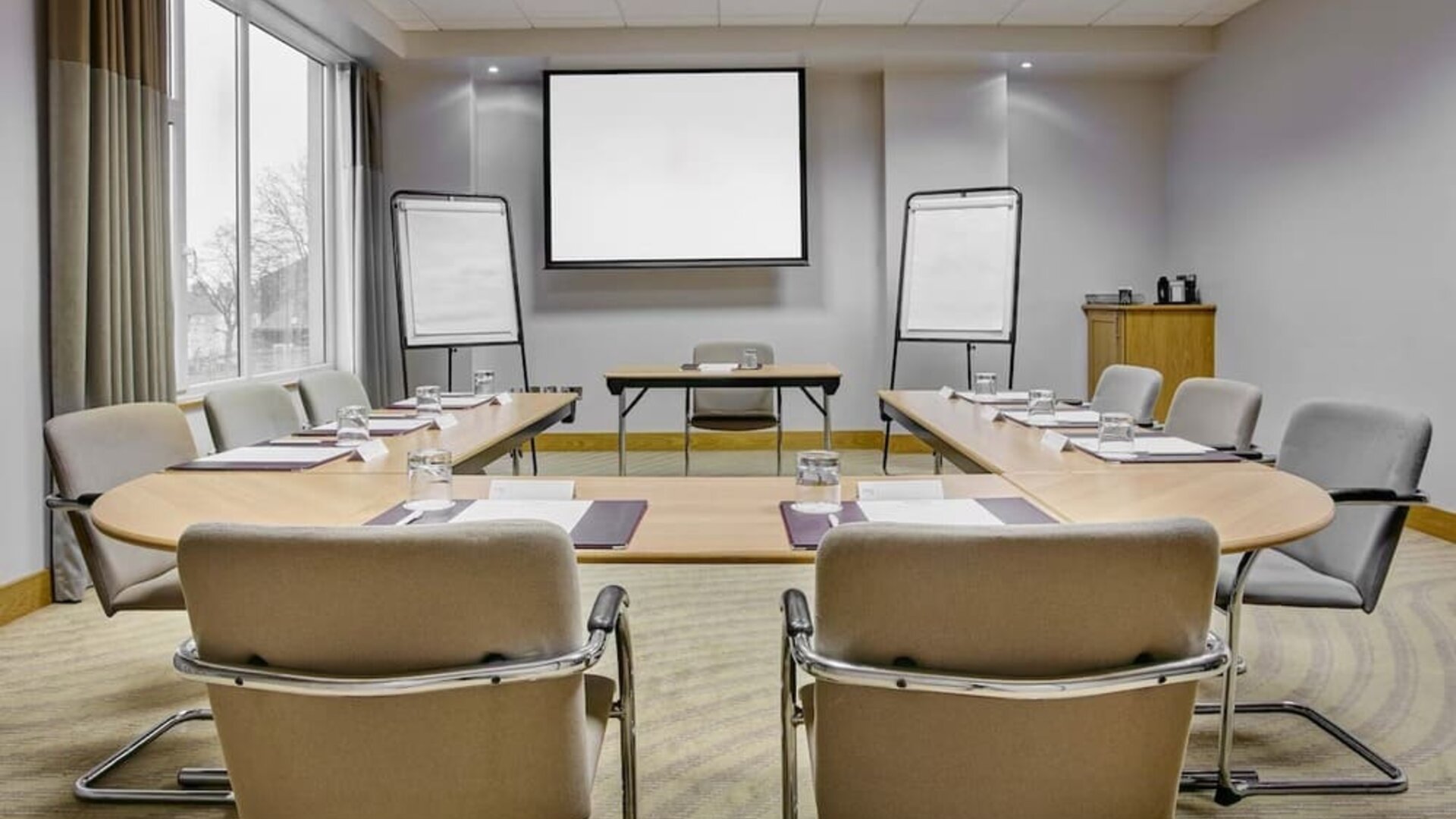 Meeting room at Leonardo Hotel Swindon.