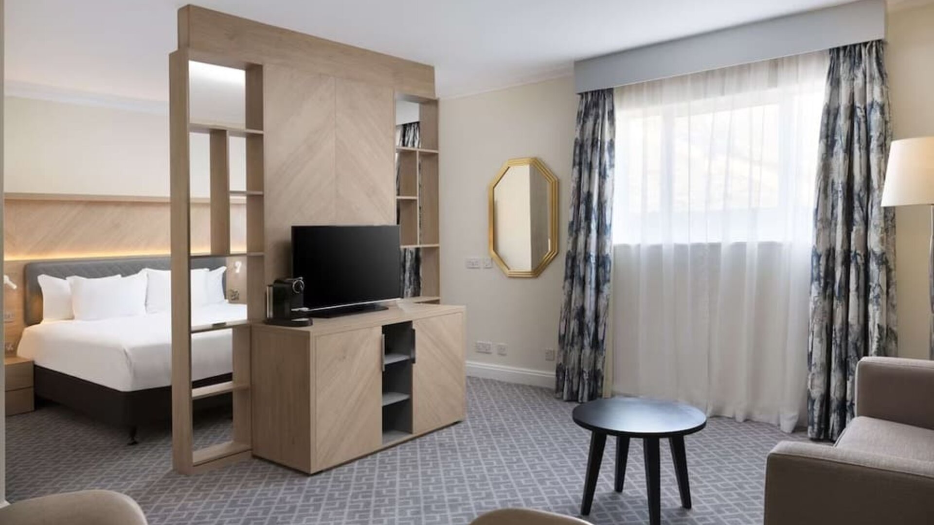 Day use room with living area at Hilton Northampton.