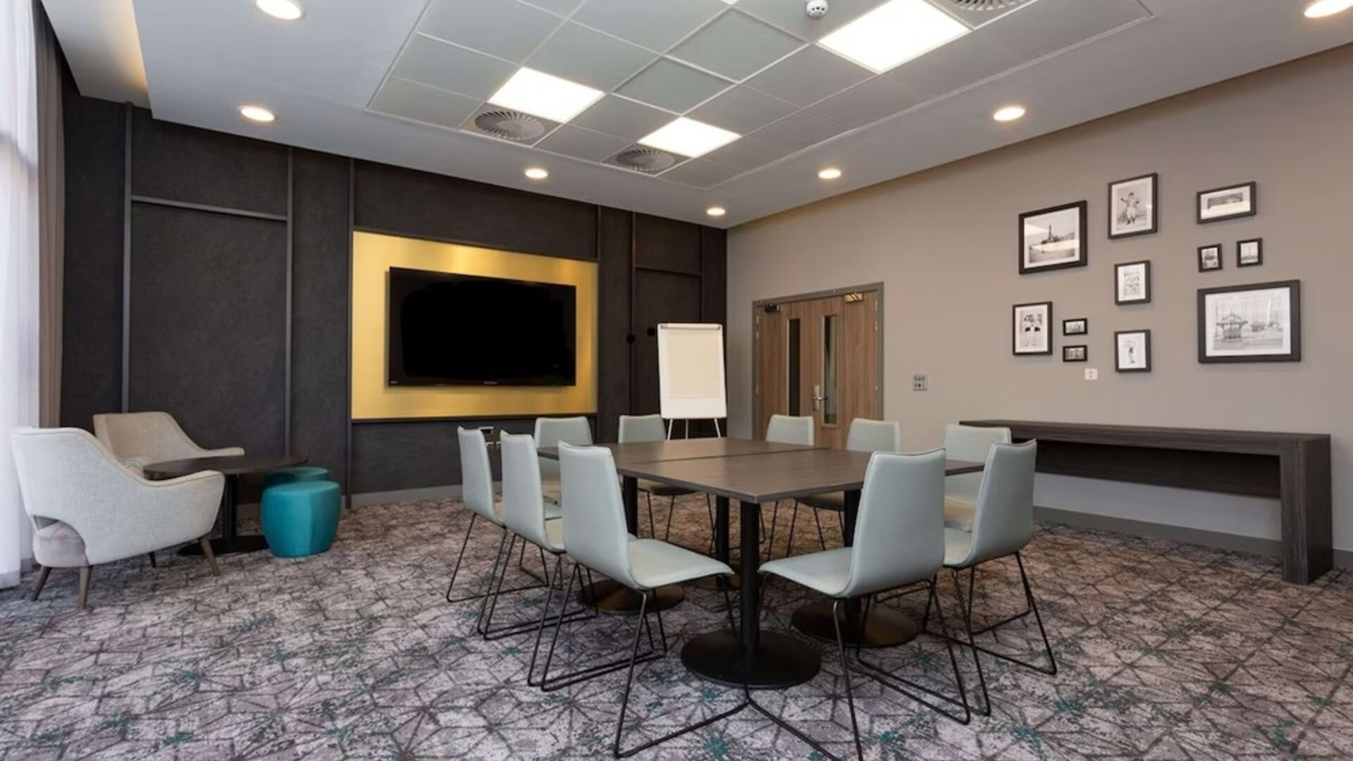 Professional meeting room at Hampton By Hilton Blackpool.