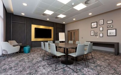 Professional meeting room at Hampton By Hilton Blackpool.