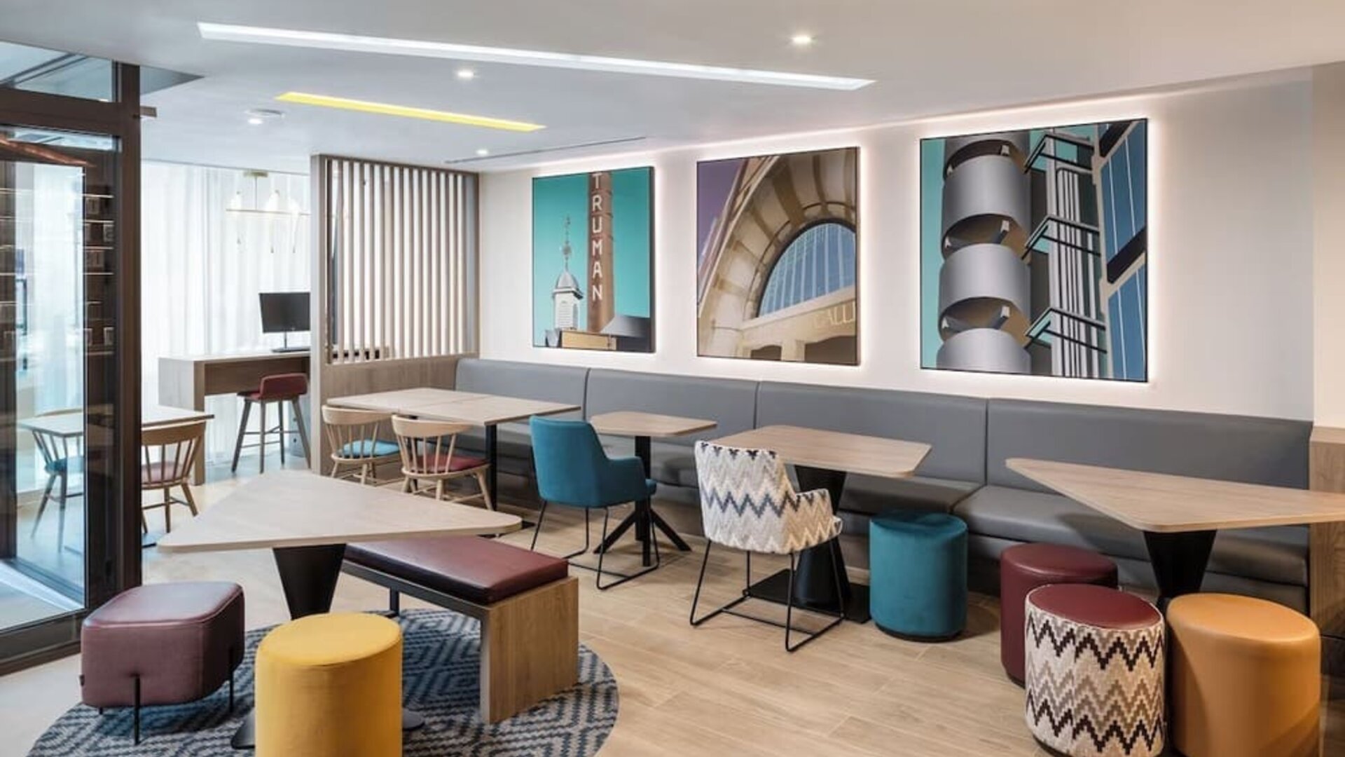 Business center available at Hampton By Hilton London City.