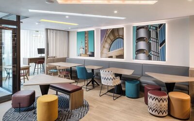 Business center available at Hampton By Hilton London City.