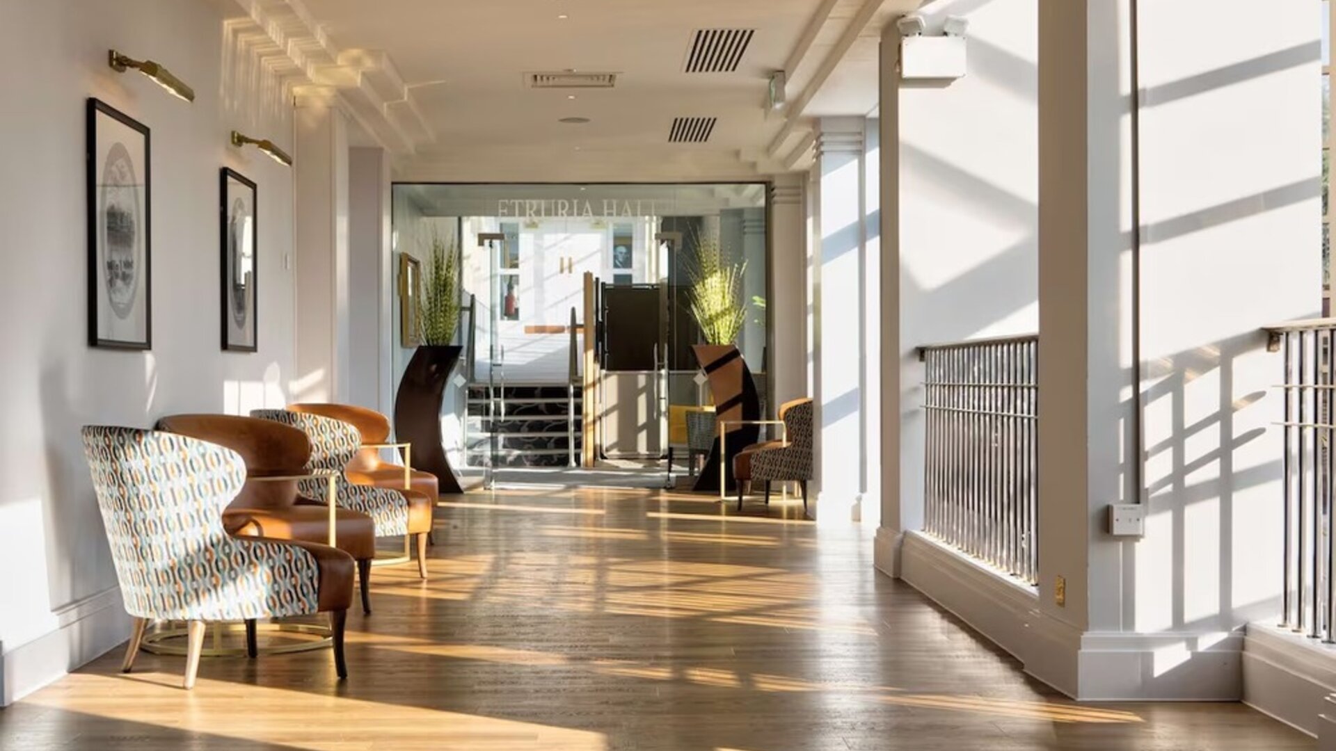 Patio at DoubleTree By Hilton Stoke On Trent.