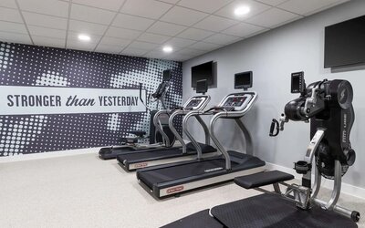 Fitness center available at Hampton By Hilton Torquay.