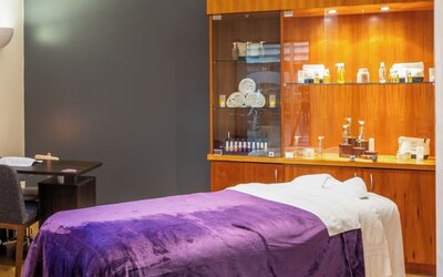 Full-service spa at DoubleTree By Hilton Edinburgh Airport.