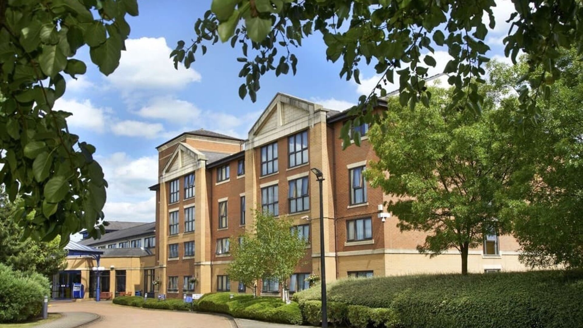 Hotel exterior at DoubleTree By Hilton Coventry.