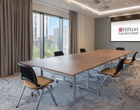 Professional meeting room at Hilton Garden Inn Stoke On Trent.