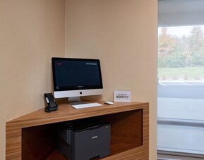 Business center at TownePlace Suites Edgewood Aberdeen.