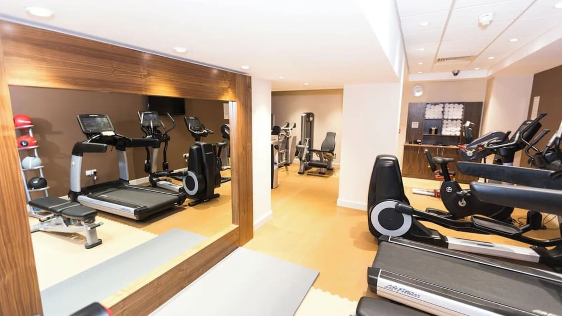 Fitness center available at DoubleTree By Hilton London - Hyde Park.