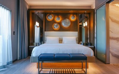 Day use room at Shade Hotel Manhattan Beach.