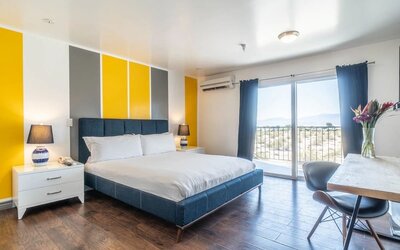 Day use room with natural light at Aqua Soleil Hotel & Mineral Water Spa.