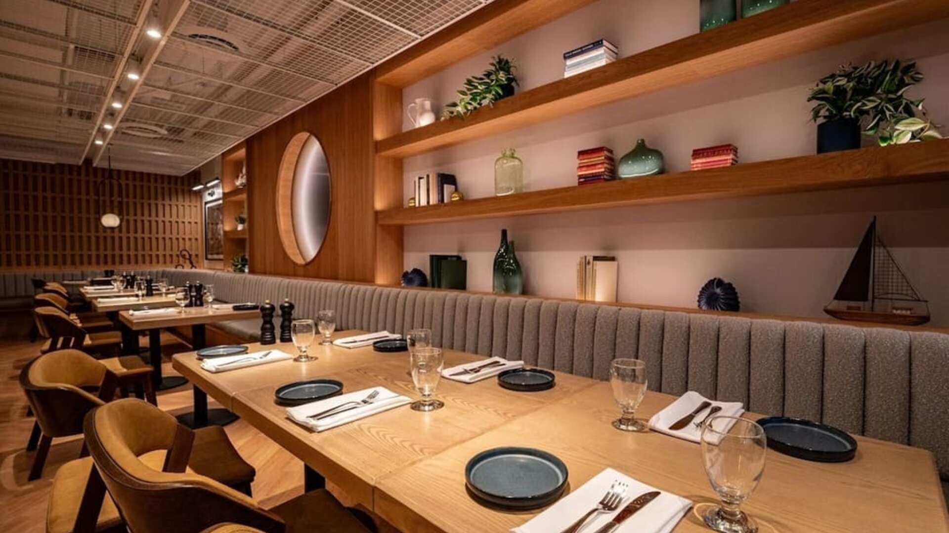 Dining area at The Hollis Halifax - A DoubleTree Suites By Hilton.