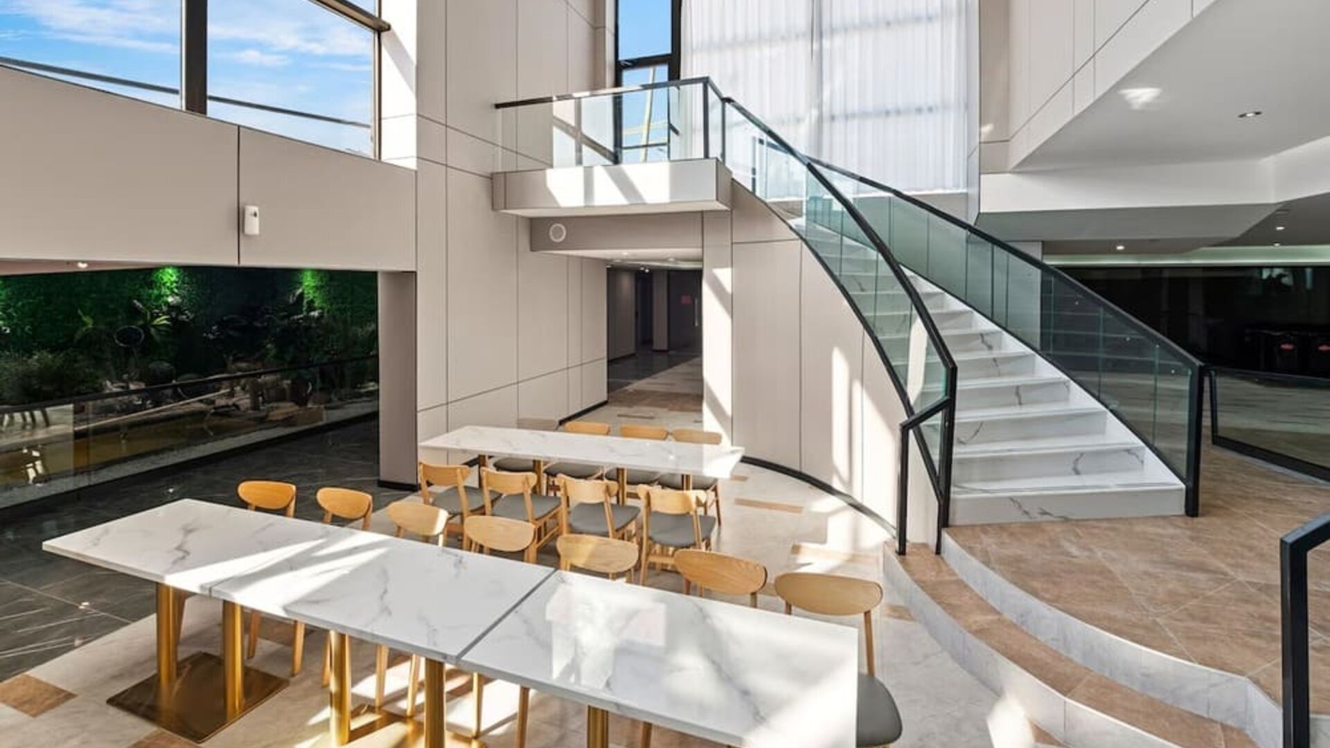 Hotel lobby at Ly New York Hotel.