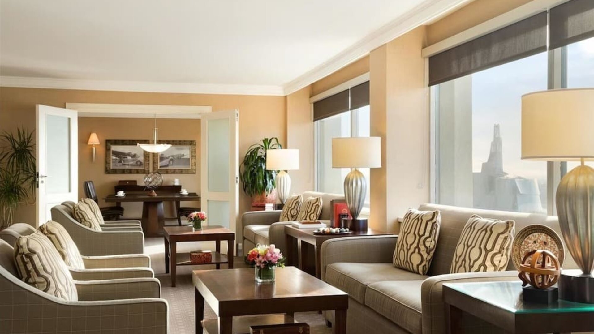 Executive lounge available at Fairmont Winnipeg.