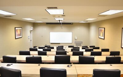 Professional conference room at Amenida Residences.