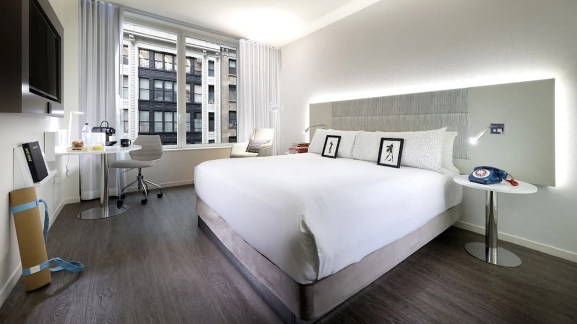 Day use room with work desk at Innside By Melia New York Nomad.