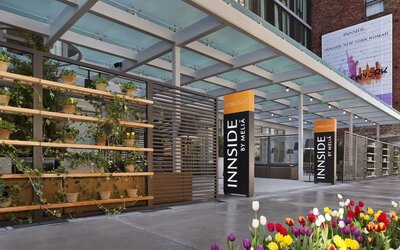 Hotel exterior at Innside By Melia New York Nomad.